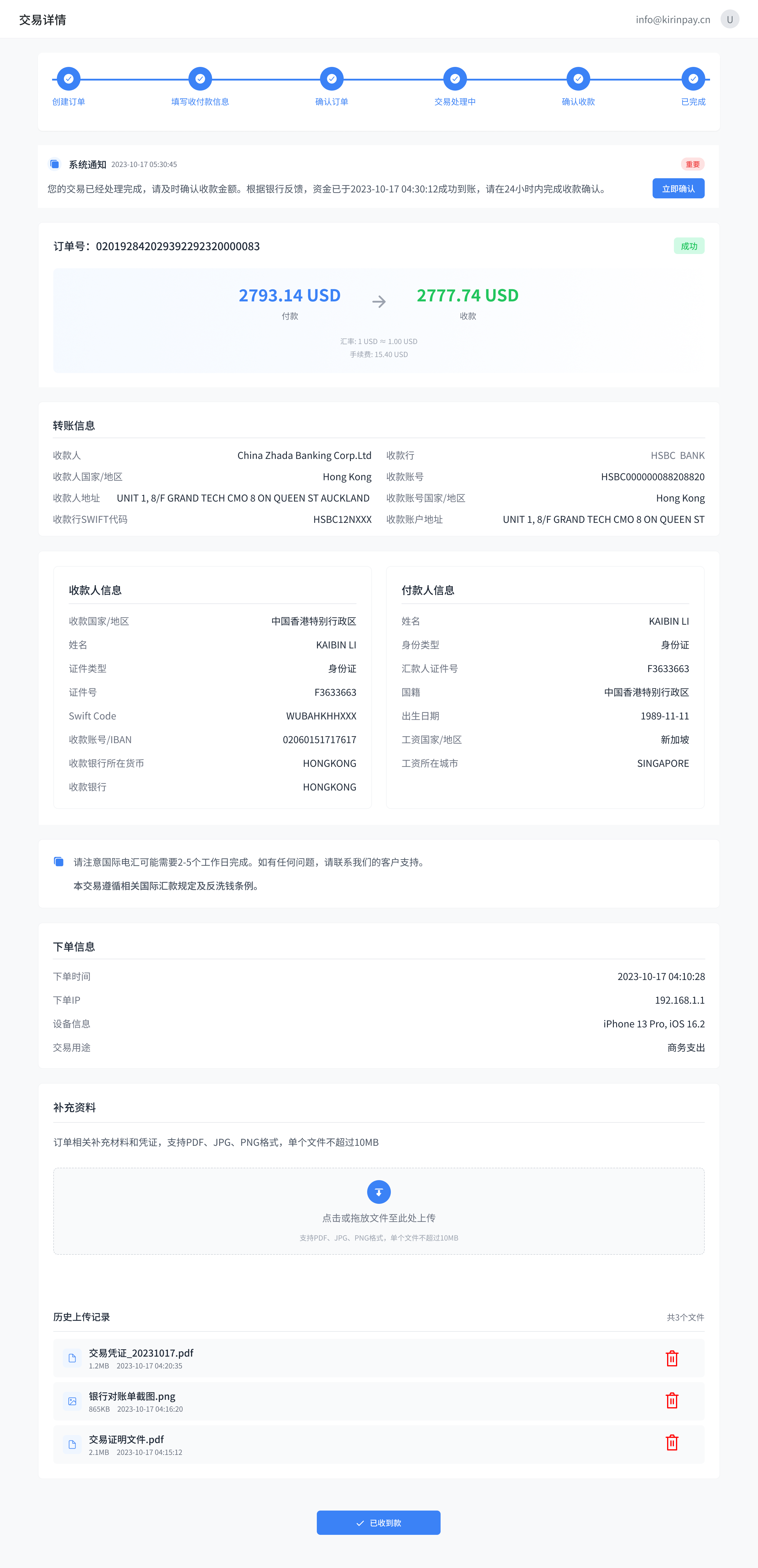 Business Process Dashboard